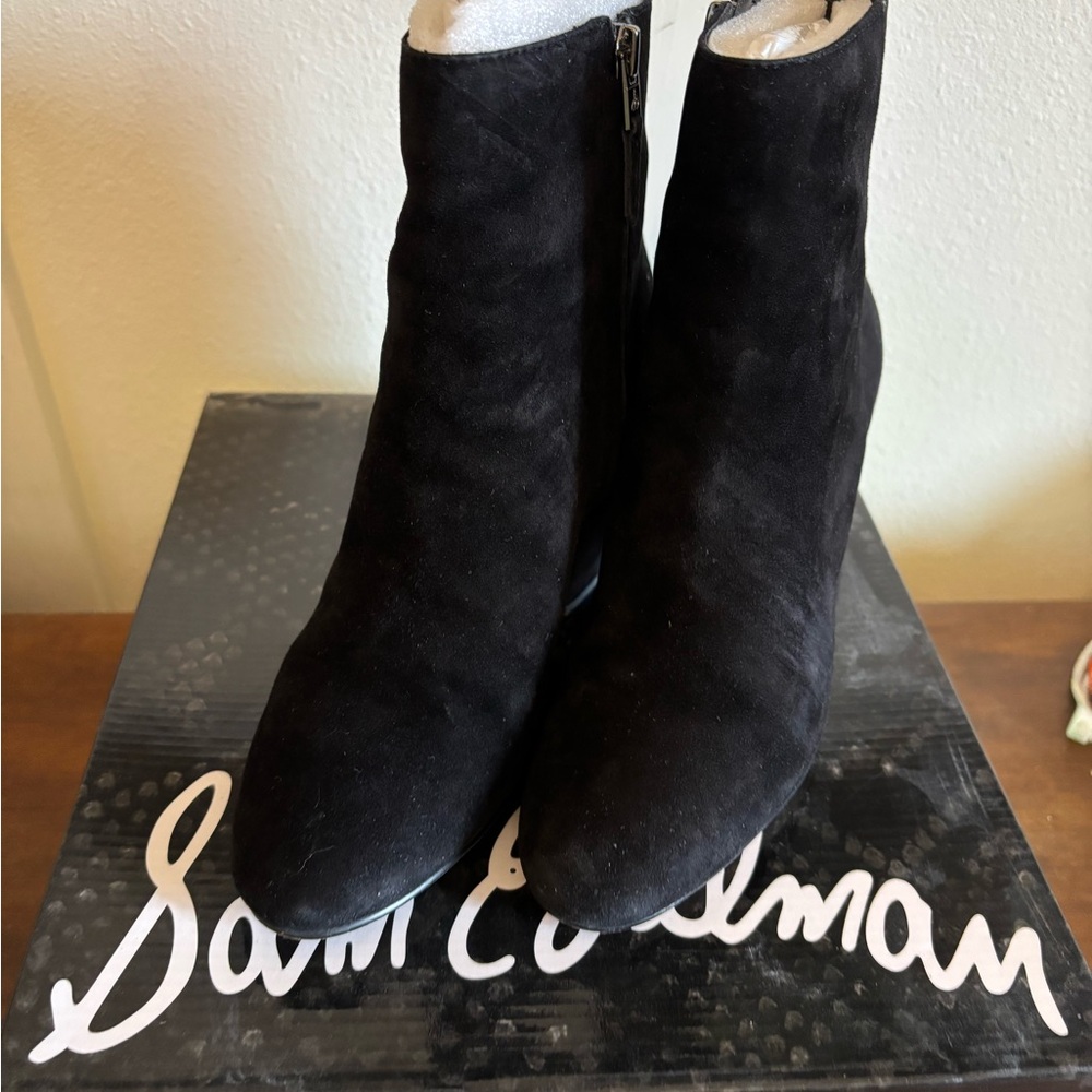 Sam Edelman Taye Black Suede Bootie